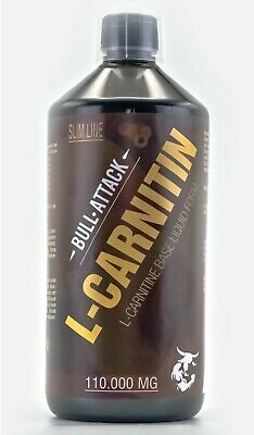 1l L-carnitin Liquid Hochdosiert 110.000mg Stärkstes Carnitine - Fettverbrennung